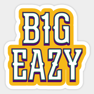 B1G EAZY - Gold/City Sticker